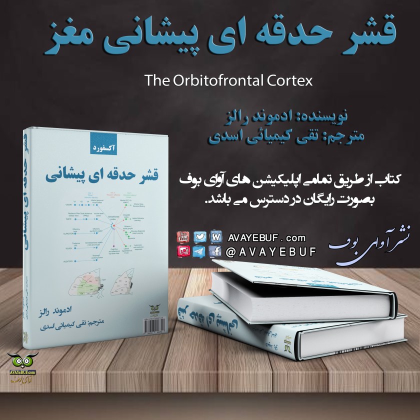 قشر حدقه ای پیشانی مغز | The Orbitofrontal Cortex | ادموند رالز| برگردان تقی کیمیایی اسدی | ناشر آوای بوف