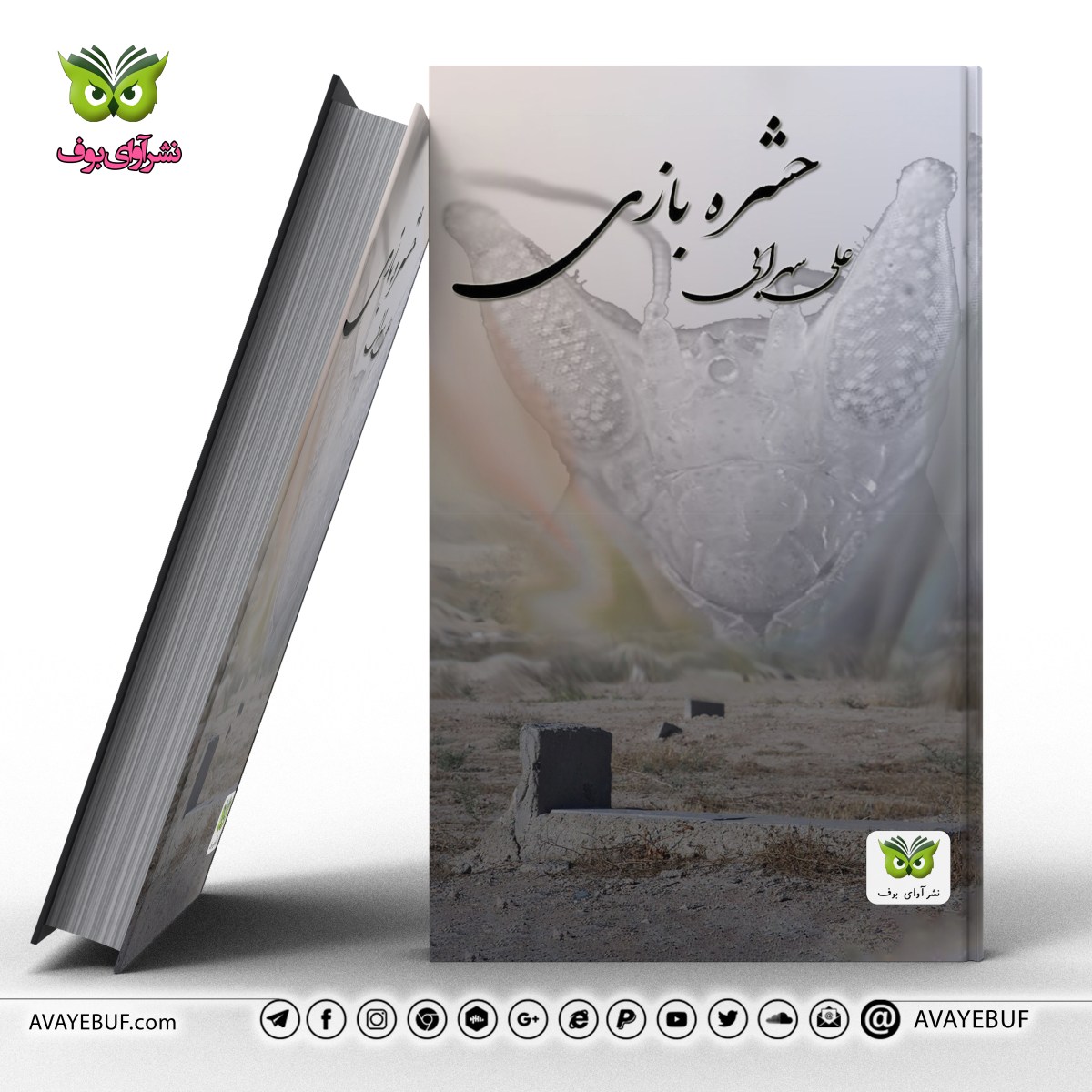 حشره بازی | نویسنده : علی سهرابی | نشر آوای بوف